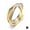 Silver+Gold+Rose Gold, variant on Anti-anxiety Spinner Fidget Rotating Rings Titanium Finger Steels Rings( L8E2