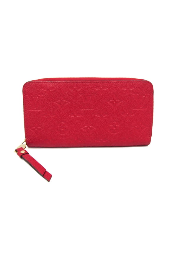 Pre-Owned Louis Vuitton Monogram Empreinte Zippy Wallet M63691 Women's Monogram Empreinte Long...