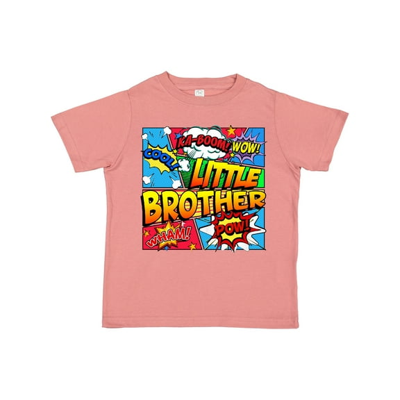 Inktastic Little Brother Comic Book Boys Toddler T-Shirt