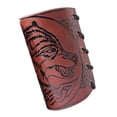 thumbnail image 1 of Qarigey Viking Bracers Arm Armor Cuff Wolf Guard Wrist Wristband for Cosplay Women  Ropa, zapatos y accesorios Miscelánea Marrón, 1 of 1