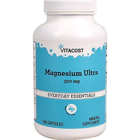 Vitacost Magnesium Ultra - 300 mg - 180 Capsules