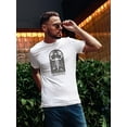 thumbnail image 2 of Outline Zodiac Sign Scorpio T-Shirt Men -Image by Shutterstock, Male 5X-Large, 2 of 4
