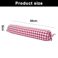 thumbnail image 2 of Organic buckwheat cotton zipper shell, cylindrical pillow, 2 of 5