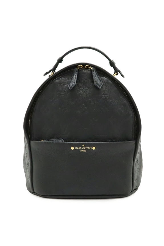 Pre-Owned LOUIS VUITTON Louis Vuitton Monogram Empreinte Sorbonne Backpack Rucksack Mini Noir...