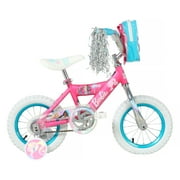 12 Dynacraft Barbie Girls BMX Bike, Kids Age 3-5 Years
