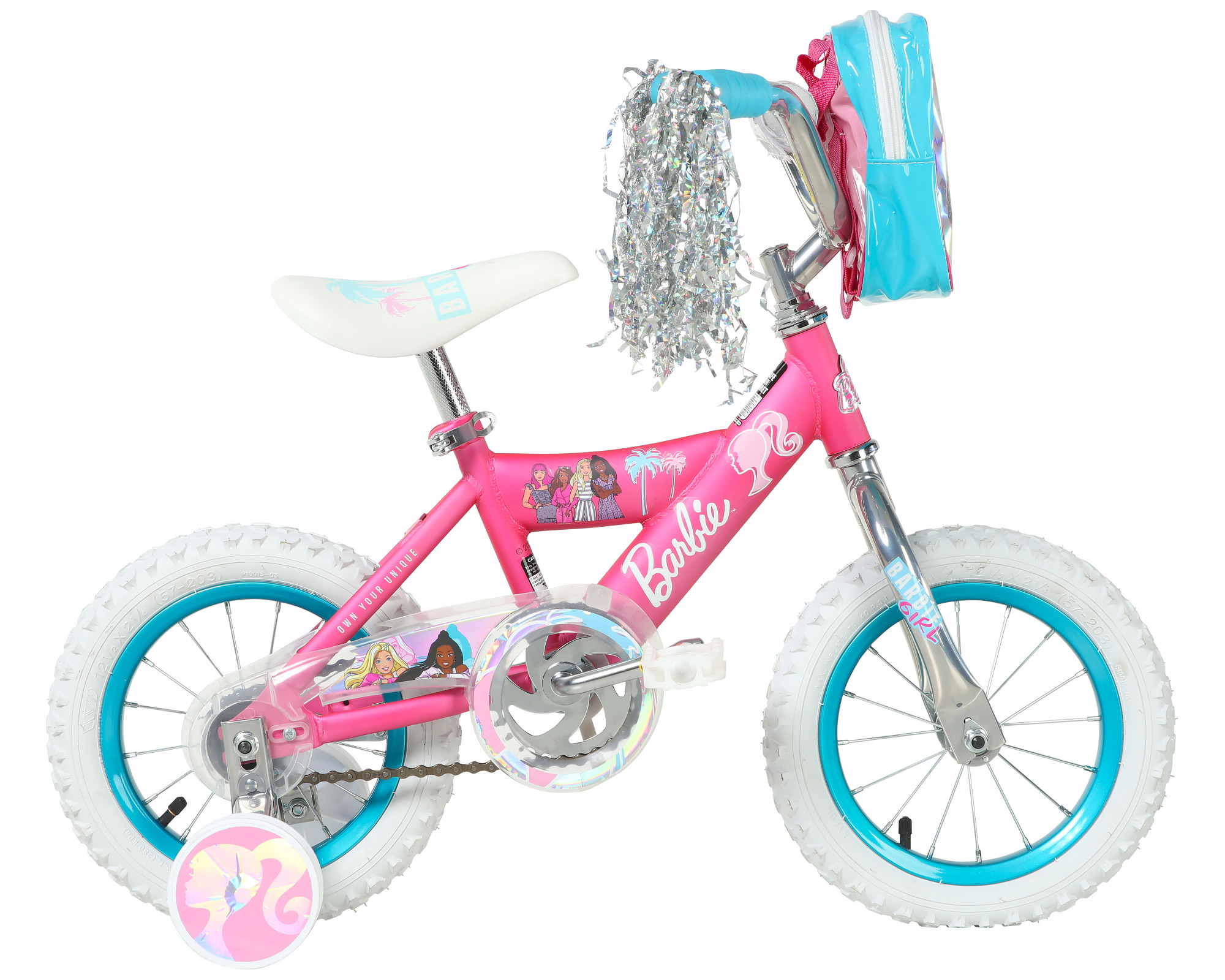 Dynacraft Barbie 12-inch Girls BMX Bike for Age 3-5 Years - image 3 of 12
