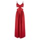 thumbnail image 4 of Txlixc Vestido largo para mujer, correa de espagueti, sin mangas, sin espalda, con cuello en V y plisado Txlixc Moda, 4 of 10