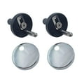 thumbnail image 1 of Pares de Accesorios de Bisagras de Asiento de Inodoro de Fijación de Tapa de Acero Tuerca de Montaje de Taburete para Bricoje Baoblaze Accesorios de bisagra de asiento de inodoro, 1 of 6