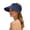 Navy, variant on HOWPAY Visor Hats for Women Wide Brim Open Top Adjutable Ponytail Sun Protection Straw Hat Packable Foldable Summer Holiday Beach Cap Beige One Size