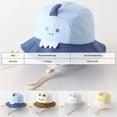 thumbnail image 4 of KPOPLK Unisex Baby Sun Hat UPF 50+ UV Ray Sun Protection Infant Toddler Bucket Hats for Boys Girls Age 1-3 Years, 4 of 7