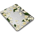 thumbnail image 1 of Only Compatible MacBook Pro 14 inchs Case 2023/2022/2021 Release Model A2442 & A2779, Plastic Hard Shell Cover Cable Tie, Flowers 25, 1 of 5