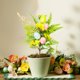 thumbnail image 1 of Adornos florales de Pascua con huevos y flores artificiales | Tallos decorativos para coronas, centros de mesa y decoración primaveral del hogar., 1 of 6