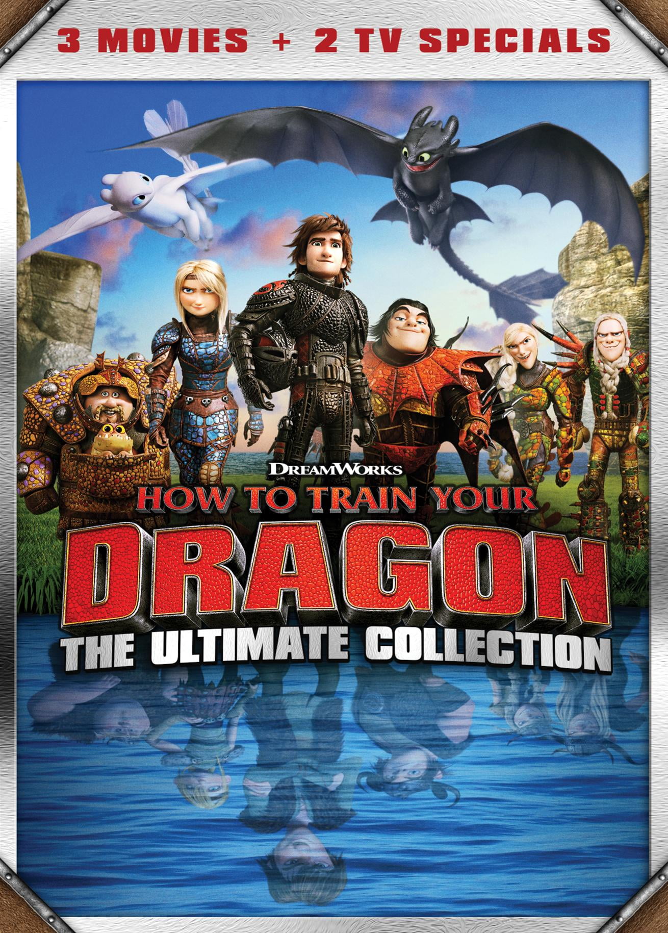 How to Train Your Dragon: 3-Movie Collection Toothless, Blu-Ray