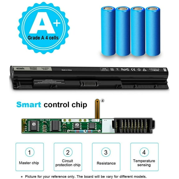 M5Y1K Battery For Dell Inspiron 3451 5451 5551 5555 5558 5559 Laptop 40Wh 14.8V