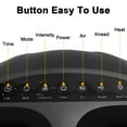 thumbnail image 6 of PRIJESSE Foot Massager for Shiatsu Deep Kneading Massage W/ Heat Rolling and timer, 6 of 7