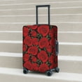 thumbnail image 5 of Uemuo Rose Flowers Printed Washable Luggage Cover - Fashion Suitcase Protector Fits 18-32 Inch Luggage -Small, 5 of 9