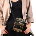 thumbnail image 4 of HELLHERO Shoulder Bag Bear with Zipper Underarm Shoulder Bag for Unisex, 4 of 7