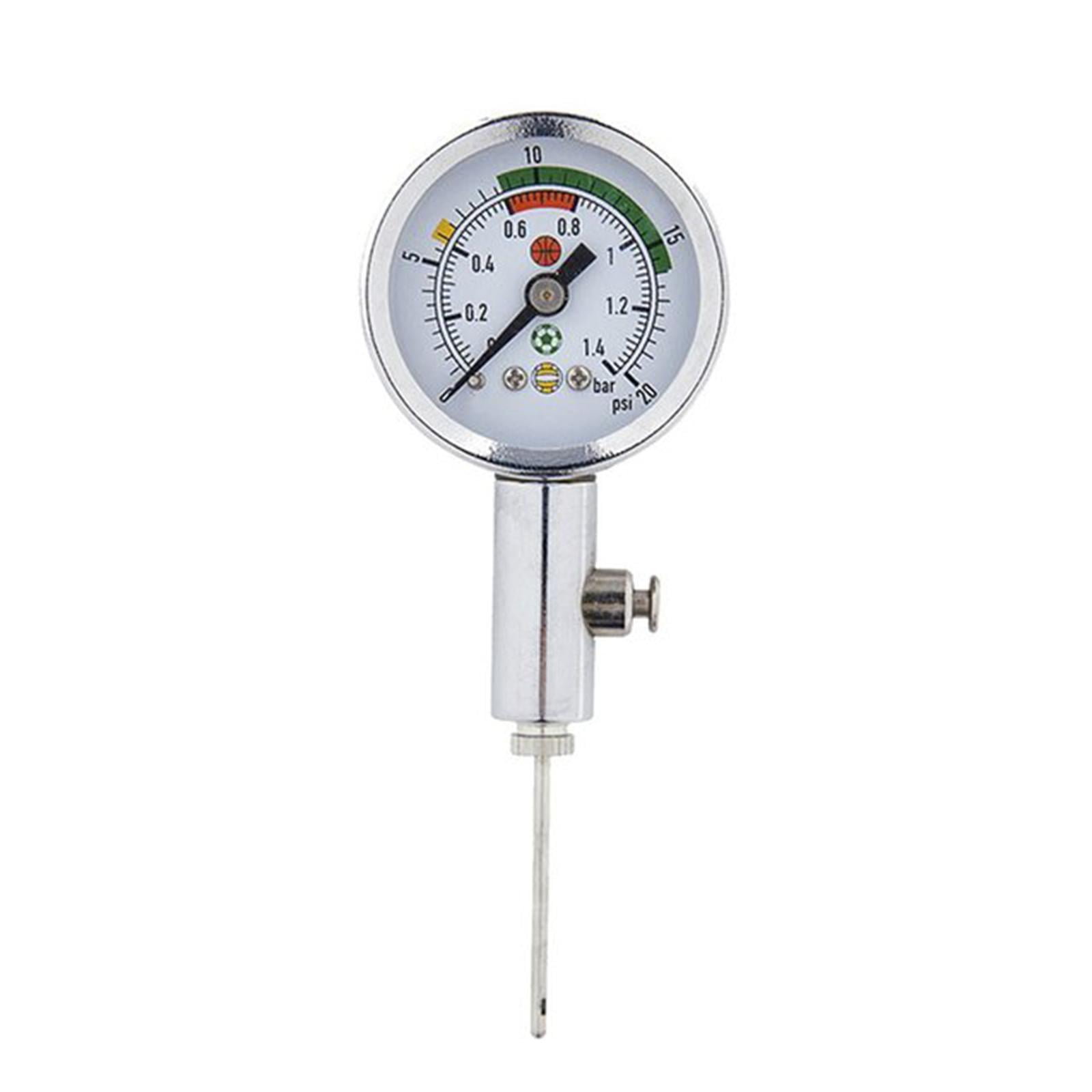Liujunh Ball Pressure Gauge, Ball Pump with Digital Pressure Gauge, Air Pressure Gauge Barometer