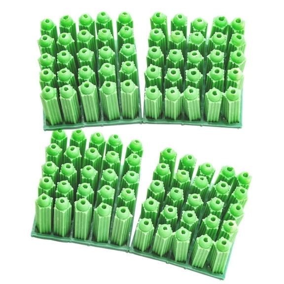 Multipurpose Masonry Anchors 100PCS Screw Fasteners for Wall Mounting Projects