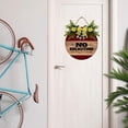 thumbnail image 4 of Yjiankangz 12" Door Sign No Soliciting See Dag For Details Hanging Sign Wood Farmhouse Wall Art Door Sign Home Door Sign Rustic Wood Sign Vintage Wall Sign, 4 of 5
