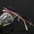 thumbnail image 4 of Reading Glasses Blue Light Blocking For Women Men Fashion Square Computer Readers With Spring Hinge Anti Eyestrain Eyeglasses, 4 of 8