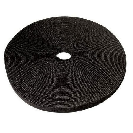 Eclipse 902-035 Hook and Loop Tape - Black (50 ft per roll)