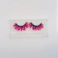 thumbnail image 2 of Halloween 3D Mink Faux Lashes with Color Tips, Dramatic Fluffy Volume Strip Lashes, Colorful Lash Extensions for Makeup Artists, Cosplay, Parties,halloween,Christmas, 2 of 3