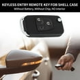 thumbnail image 2 of Unique Bargains Key Shell Case Keyless Entry Remote Key Fob Replacement Case for Mercedes-Benz ML320 1998-2003 for Mercedes-Benz ML430 1999-2001 3 Buttons, 2 of 7