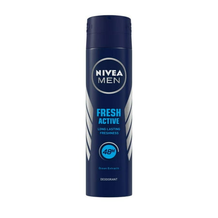 NIVEA MEN Deodorant, Fresh Active Original, 150ml