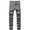 Dark Gray, variant on LZLER Slim Fit Plaid Dress Pants for Men Flat-Front Stretch Chino Pant