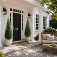 thumbnail image 5 of Olivivi Artificial Topiary Cedar Trees 4FT Tall 2 Set , Outdoor Indoor Faux Pine Shrubs Plants, Fake Bushes Plants for Home Front Porch Door Patio, 5 of 8