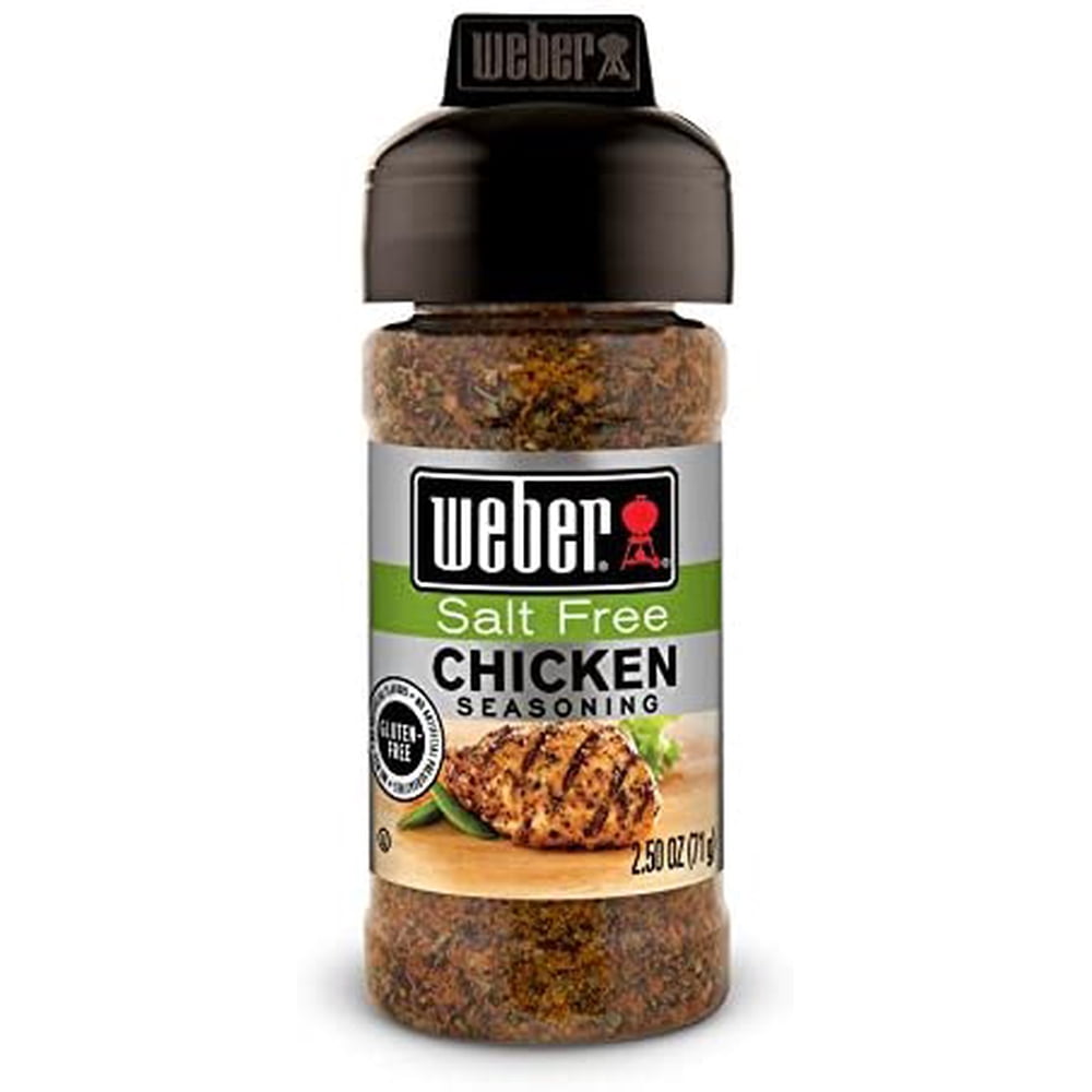 Salt Free Chicken Seasoning, 2.50 Ounces, Pack of 3