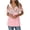 G-Pink, variant on ZQUUVOU Women's Printing Blouses Short Sleeved V-Neck Off Shoulder Fashionable Top A-White