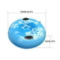 thumbnail image 4 of Inflatable Snow Tube, Thickened PVC Sledding Tube for Kids and Adults with Double Reinforced Handles, Deep Design for Safety, Cold Up to 25 Degrees Celsius, 4 of 7