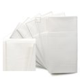thumbnail image 4 of " OCCASIONS " Wedding Party Linen Feel White Prefolded 8" x 4" Dinner Paper Napkins (120, Prefolded for Silverware), 4 of 6