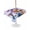 Purple, variant on Outdoor Tablecloth with Umbrella Hole for Patio/Picnic/Party/Camping, Hummingbird Waterproof Table Cloth Rectangle Table Cover Washable, Spring Farmhouse Oil Painting Sunflowers (52"x 70")