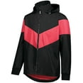 thumbnail image 2 of Holloway Sportswear M Potomac Jacket Black/Scarlet 229527, 2 of 5