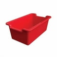 thumbnail image 2 of Antimicrobial Rectangle Storage Bin, Red | Bundle of 2, 2 of 5