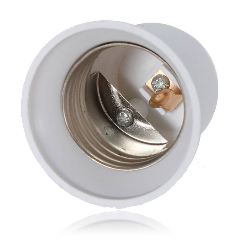 Light Bulb Socket Adapter Medium Base E26 E27 to E12 Candelabra Screw Light Bulb Socket Adapter Medium Base E26 E27 to E12 Candelabra Screw