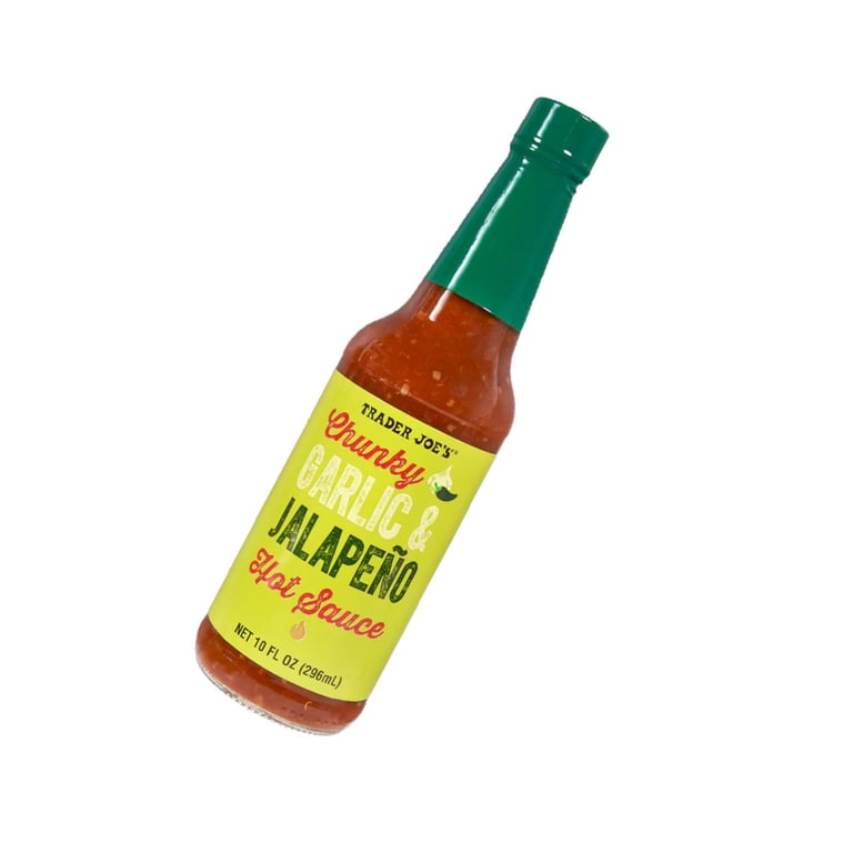 Trader Joe's Chunky Garlic & Jalapeño Hot Sauce 10 Fl Oz - Walmart.com