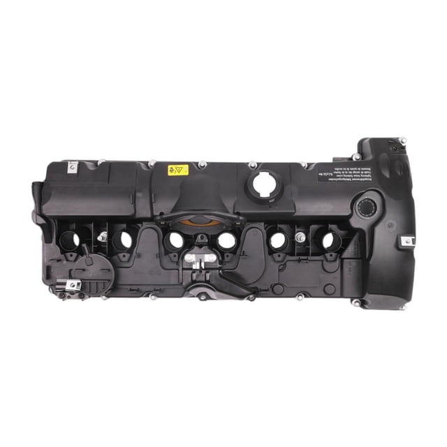 Tapa de válvulas del motor,Tapa de válvula de motor con junta de repuesto,Tapa de válvula de motor de automóvil 11127552281 Resistente,Accesorio de montaje profesional,Repuestos de tapa de