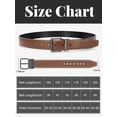 thumbnail image 6 of Maikun Men's Belt Reversible Leather Belts for Men One Belt Reverse For 2 Sides Classic Dress Casual Belts, 6 of 6