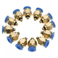 thumbnail image 3 of Straight Pneumatic Fitting, Air Fittings Durable  For 4mm Air Pipe For Pneumatic Tools, 3 of 8