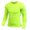 Green, variant on Miluxas Long Sleeve Tee Shirts for Men - Moisture Wicking Dry Fit Long Sleeve Shirts UV Sun Protection T-Shirts for Running Yellow 10(XL)