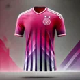 thumbnail image 2 of Best-selling Gradual Change Color Breathable Fast Sweat Absorption Sports Fitnes Clothes Badminton Training Clothes Adult Tshirt LS, 2 of 7