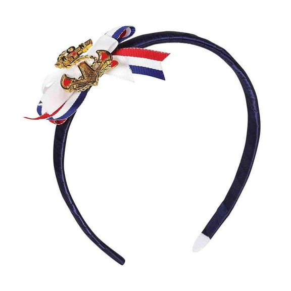 LADY IN THE NAVY HEADBAND