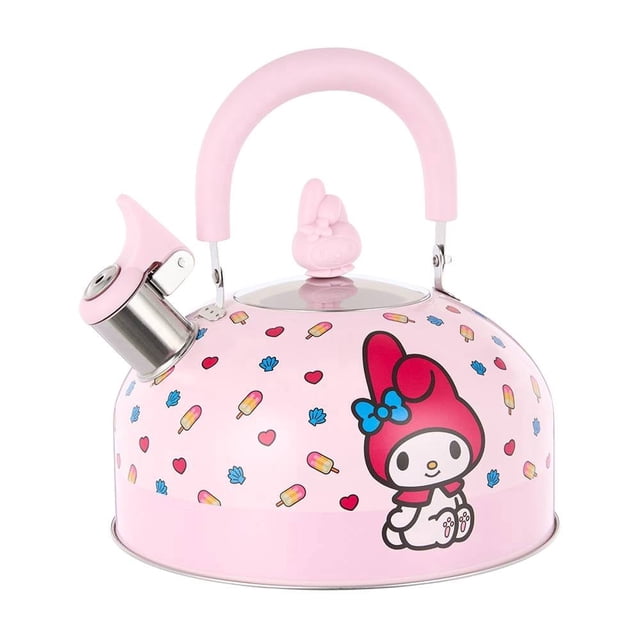 Tetera My shop Hello Kitty de Acero Inoxidable de My Melody con Asa de 2.5 Litros