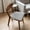 Gray01, variant on Deeceymbur U-Shaped Woven Chair Cushion Non-Slip Polyester Seat Pad Breathable for Dining Chairs Vintage Style
