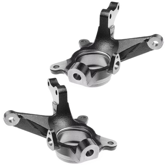 Detroit Axle - 2 Front Steering Knuckles for 2004-2008 Kia Spectra Spectra5, Steering Knuckles Assembly 2005 2006 2007 Replacement