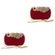 thumbnail image 2 of Monedero Qarigey Elegante Ligero Bolsos de Noche de Moda Rojo, 2 of 6